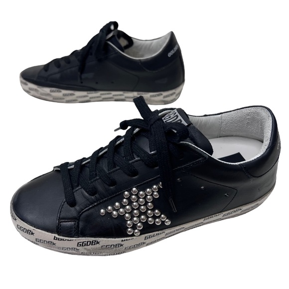 Golden Goose Superstar Studded Sneaker Size 35 NEW - Picture 4 of 11
